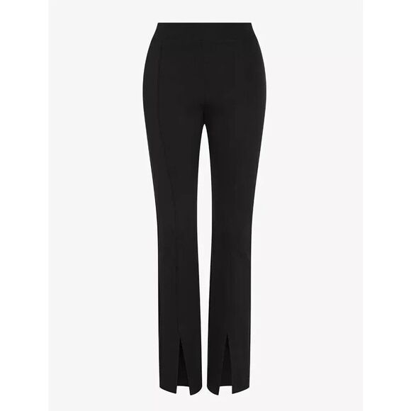 New Commando  Neoprene Split Front Pants in Black Size Small (4-6) - Picture 3 of 6